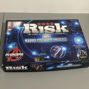 Risk Board Game Avengers Marvel Cinematic Universe Family Games Night Hasbro